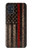 S3804 Fire Fighter Metal Red Line Flag Graphic Hülle Schutzhülle Taschen für Samsung Galaxy A51 5G