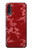 S3817 Red Floral Cherry blossom Pattern Hülle Schutzhülle Taschen für Samsung Galaxy A70