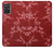 S3817 Red Floral Cherry blossom Pattern Hülle Schutzhülle Taschen für Samsung Galaxy A71 5G