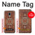 S3813 Persian Carpet Rug Pattern Hülle Schutzhülle Taschen für Samsung Galaxy J3 (2018), J3 Star, J3 V 3rd Gen, J3 Orbit, J3 Achieve, Express Prime 3, Amp Prime 3