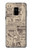 S3819 Retro Vintage Paper Hülle Schutzhülle Taschen für Samsung Galaxy A8 (2018)
