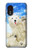 S3794 Arctic Polar Bear in Love with Seal Paint Hülle Schutzhülle Taschen für Samsung Galaxy Xcover 5