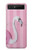 S3805 Flamingo Pink Pastel Hülle Schutzhülle Taschen für Samsung Galaxy Z Flip 5G