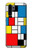S3814 Piet Mondrian Line Art Composition Hülle Schutzhülle Taschen für Huawei P30 Pro