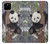 S3793 Cute Baby Panda Snow Painting Hülle Schutzhülle Taschen für Google Pixel 4a 5G