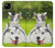 S3795 Grumpy Kitten Cat Playful Siberian Husky Dog Paint Hülle Schutzhülle Taschen für Google Pixel 4a