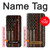 S3804 Fire Fighter Metal Red Line Flag Graphic Hülle Schutzhülle Taschen für LG G8 ThinQ