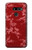 S3817 Red Floral Cherry blossom Pattern Hülle Schutzhülle Taschen für LG G8 ThinQ