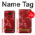 S3817 Red Floral Cherry blossom Pattern Hülle Schutzhülle Taschen für LG G8 ThinQ