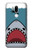 S3825 Cartoon Shark Sea Diving Hülle Schutzhülle Taschen für LG G7 ThinQ