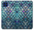 S3809 Mermaid Fish Scale Hülle Schutzhülle Taschen für Motorola One 5G