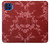 S3817 Red Floral Cherry blossom Pattern Hülle Schutzhülle Taschen für Motorola One 5G