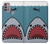 S3825 Cartoon Shark Sea Diving Hülle Schutzhülle Taschen für Motorola Moto G30, G20, G10