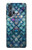 S3809 Mermaid Fish Scale Hülle Schutzhülle Taschen für Motorola Edge+