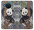 S3793 Cute Baby Panda Snow Painting Hülle Schutzhülle Taschen für Nokia X20