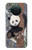S3793 Cute Baby Panda Snow Painting Hülle Schutzhülle Taschen für Nokia X10