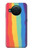 S3799 Cute Vertical Watercolor Rainbow Hülle Schutzhülle Taschen für Nokia X10