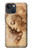 S1045 Leonardo da Vinci Woman's Head Hülle Schutzhülle Taschen für iPhone 13 mini
