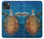 S1249 Blue Sea Turtle Hülle Schutzhülle Taschen für iPhone 13 mini
