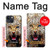 S1932 Blue Eyed Leopard Hülle Schutzhülle Taschen für iPhone 13 mini