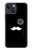 S1946 Sir Mustache Minimalism Hülle Schutzhülle Taschen für iPhone 13 mini