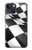 S2408 Checkered Winner Flag Hülle Schutzhülle Taschen für iPhone 13 mini