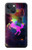 S2486 Rainbow Unicorn Nebula Space Hülle Schutzhülle Taschen für iPhone 13 mini