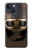 S2645 Vintage Brown Goggles Motorcycle Helmet Hülle Schutzhülle Taschen für iPhone 13 mini
