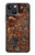 S2714 Rust Steel Texture Graphic Printed Hülle Schutzhülle Taschen für iPhone 13 mini