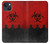 S2917 Biohazards Virus Red Alert Hülle Schutzhülle Taschen für iPhone 13 mini