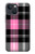 S3091 Pink Plaid Pattern Hülle Schutzhülle Taschen für iPhone 13 mini