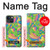 S3273 Flower Line Art Pattern Hülle Schutzhülle Taschen für iPhone 13 mini
