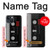 S3516 Vintage Cassette Tape Hülle Schutzhülle Taschen für iPhone 13 mini