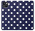 S3533 Blue Polka Dot Hülle Schutzhülle Taschen für iPhone 13 mini