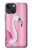 S3805 Flamingo Pink Pastel Hülle Schutzhülle Taschen für iPhone 13 mini