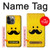 S1145 Yellow Mustache Sun Hülle Schutzhülle Taschen für iPhone 13 Pro Max