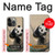 S2210 Panda Fluffy Art Painting Hülle Schutzhülle Taschen für iPhone 13 Pro Max