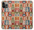 S2854 Cute Xmas Pattern Hülle Schutzhülle Taschen für iPhone 13 Pro Max