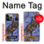 S3387 Platypus Australian Aboriginal Art Hülle Schutzhülle Taschen für iPhone 13 Pro Max