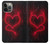 S3682 Devil Heart Hülle Schutzhülle Taschen für iPhone 13 Pro Max