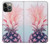 S3711 Pink Pineapple Hülle Schutzhülle Taschen für iPhone 13 Pro Max