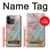 S3717 Rose Gold Blue Pastel Marble Graphic Printed Hülle Schutzhülle Taschen für iPhone 13 Pro Max