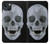 S1286 Diamond Skull Hülle Schutzhülle Taschen für iPhone 13