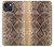 S2875 Rattle Snake Skin Graphic Printed Hülle Schutzhülle Taschen für iPhone 13