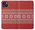 S3384 Winter Seamless Knitting Pattern Hülle Schutzhülle Taschen für iPhone 13