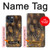 S3691 Gold Peacock Feather Hülle Schutzhülle Taschen für iPhone 13