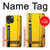S3714 Radiation Warning Hülle Schutzhülle Taschen für iPhone 13