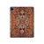 S3813 Persian Carpet Rug Pattern Hülle Schutzhülle Taschen für iPad Pro 12.9 (2022, 2021, 2020, 2018), iPad Air 13 (2025, 2024)