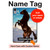 S0934 Wild Black Horse Hülle Schutzhülle Taschen für iPad mini 6 7, iPad mini (2021,2024)