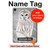 S1566 Snowy Owl White Owl Hülle Schutzhülle Taschen für iPad mini 6 7, iPad mini (2021,2024)